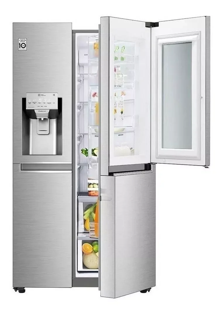Heladera LG LS74SXSX 690lts silver 5