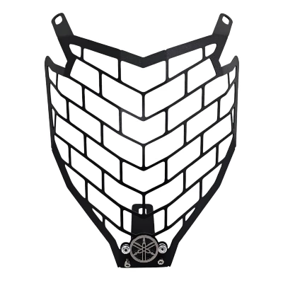 FZ 2.0 / P. Farola acero negro logo 3d cromado ML