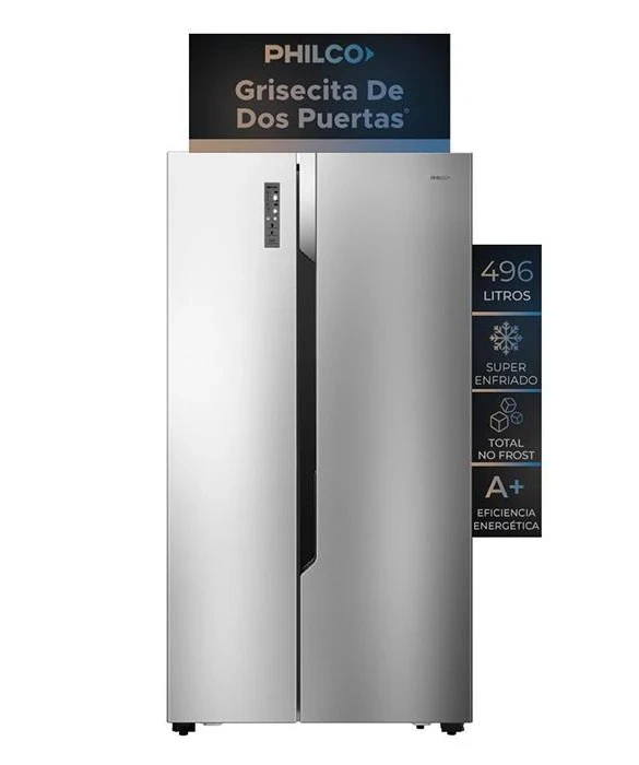 Heladera Side By Side Philco 496Lts Dos Puertas