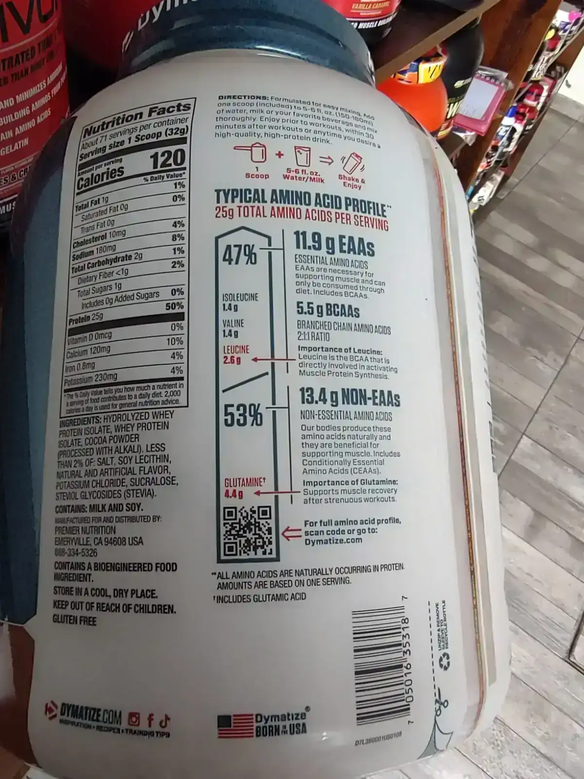 Iso 100 dymatize  5 lb  2