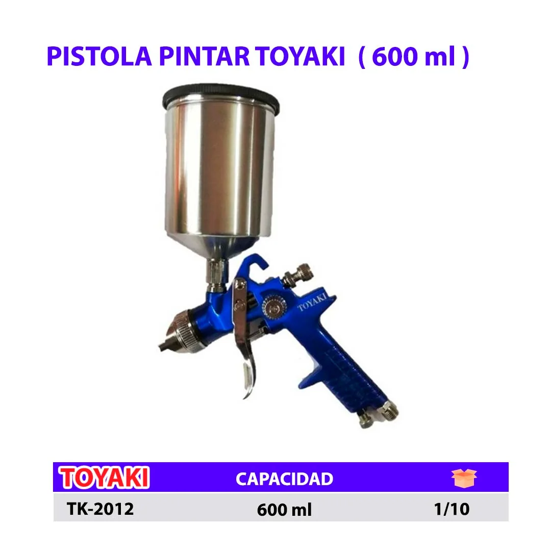 PISTOLA PINTAR TOYAKI (tanque arriba) 600 ml