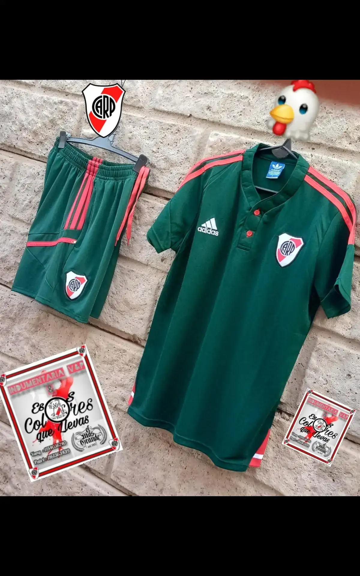 Conjunto de Chomba Cuello Mao Temp.2023 4
