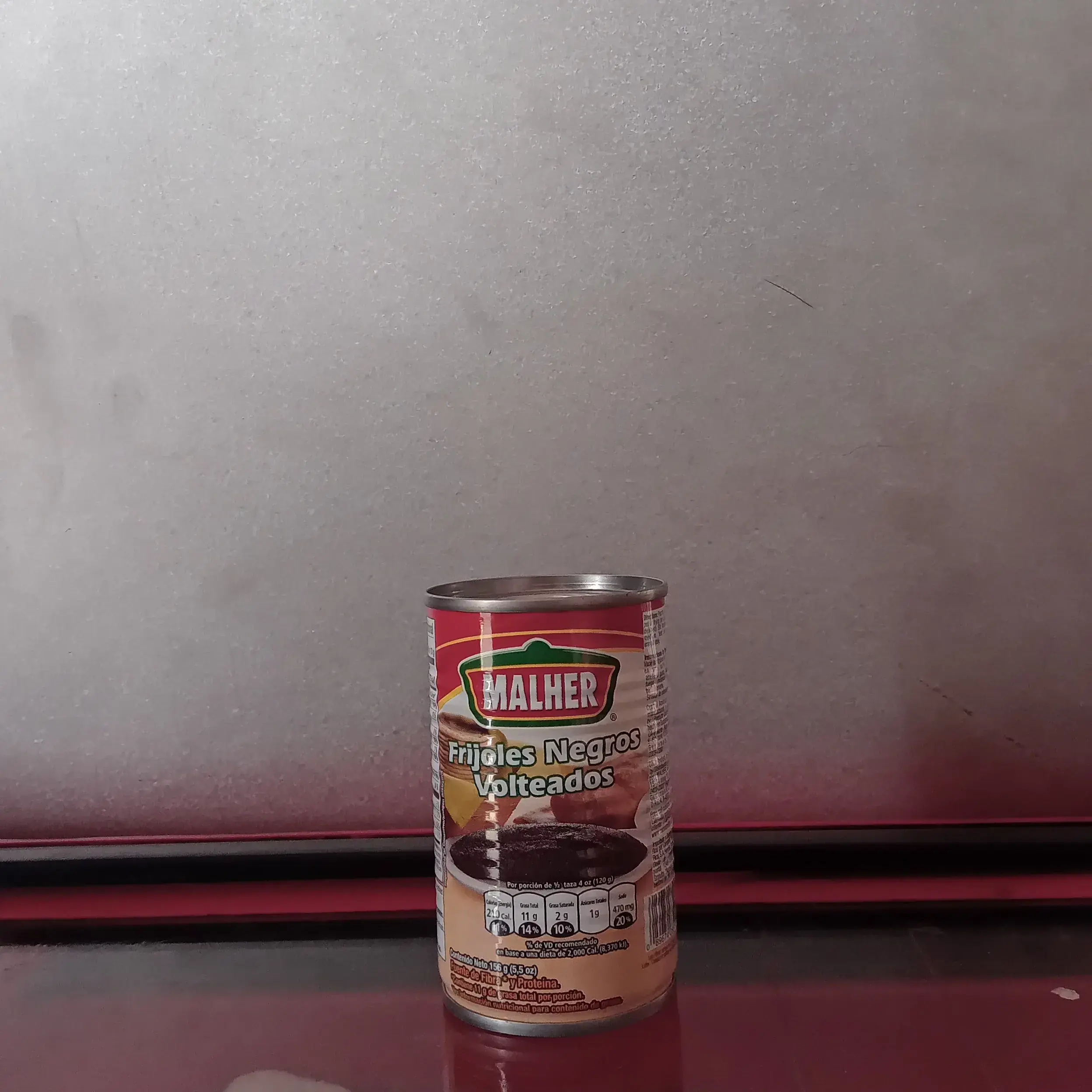 Malher frijoles negros volteados 156 g