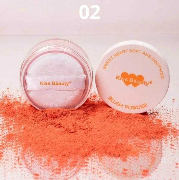 Rubor en polvo kiss beauty ☺️✨✨ 8