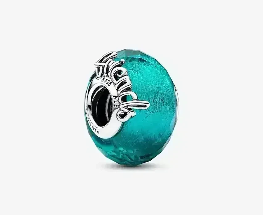 Charm Amistad Murano Facetado