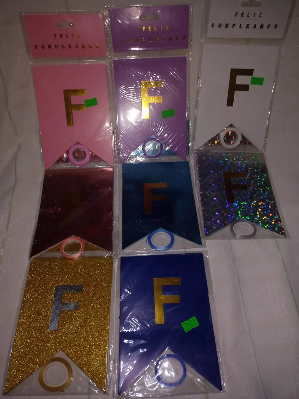Banderines de feliz cumpleaños  2