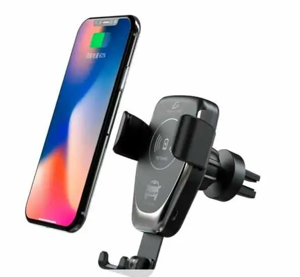 Cargador Inalámbrico De Carga Rápida 10W Para Auto