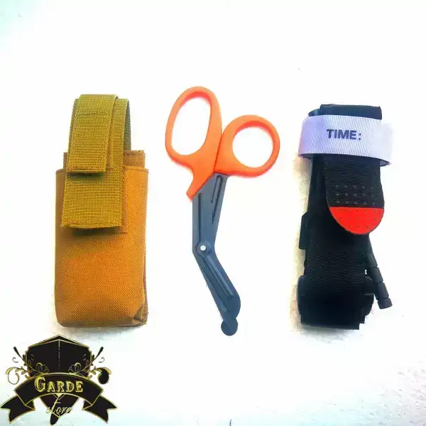 Kit torniquete táctico de emergencia.  2