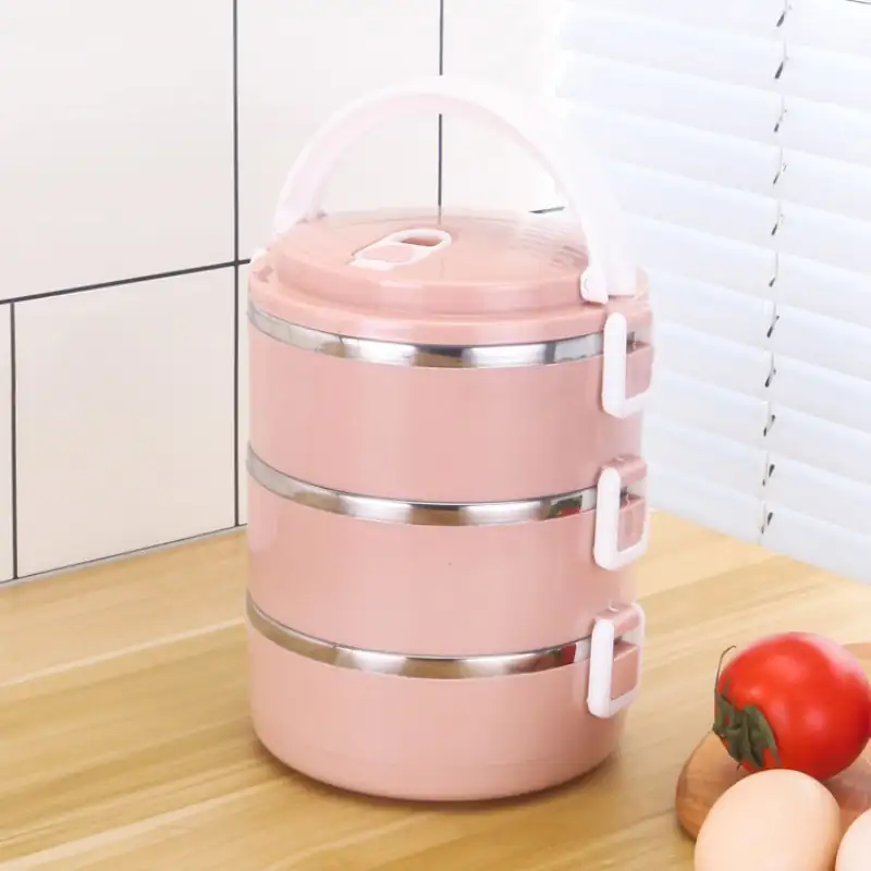 Caja de Almuerzo de 3 niveles  4
