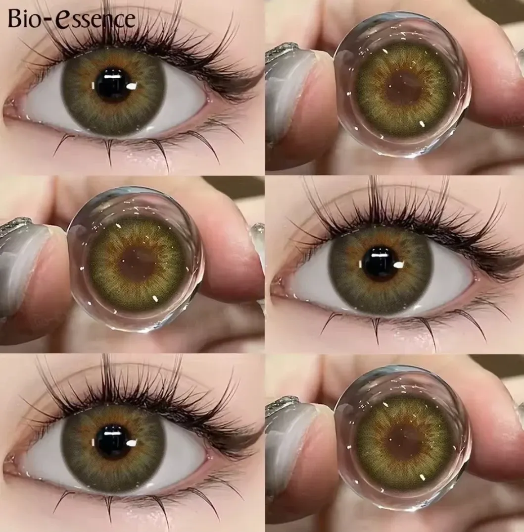 Lentes de contacto - Referencia: LUSTRA AMBER - PUPILA REDUCIDA  4