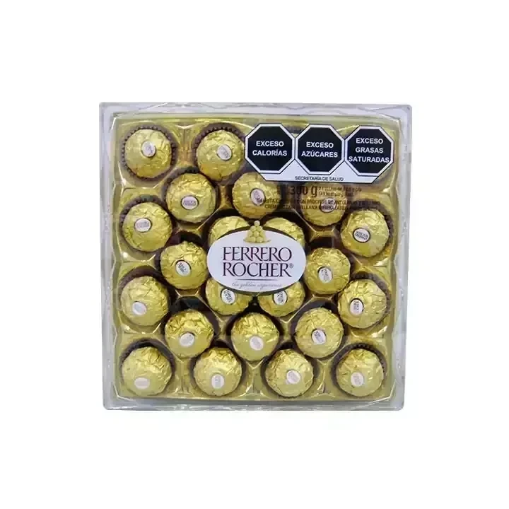 Chocolate Ferrero Rocher con 24 3