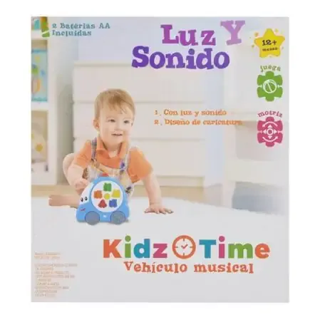 Kidz Time Vehiculo Musical (Luz y sonido) 2