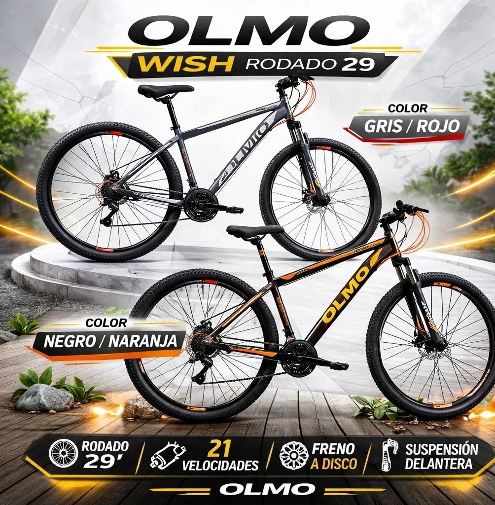 BICICLETA OLMO RODADO 29