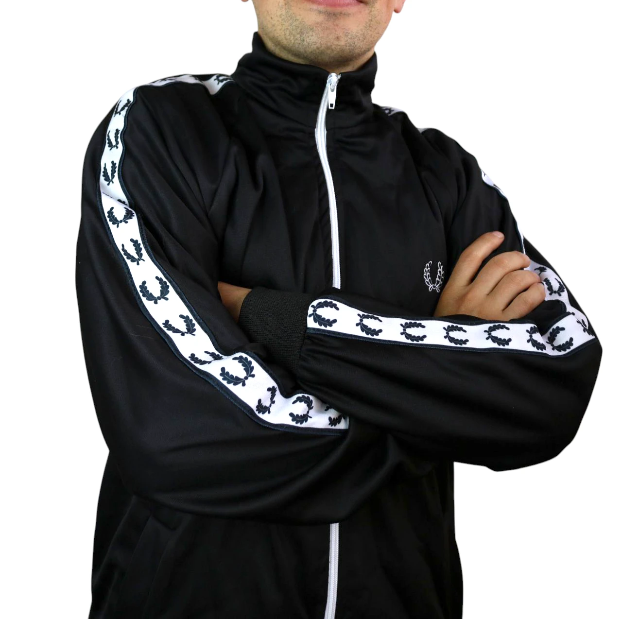 Chaqueta deportiva negra XXL
