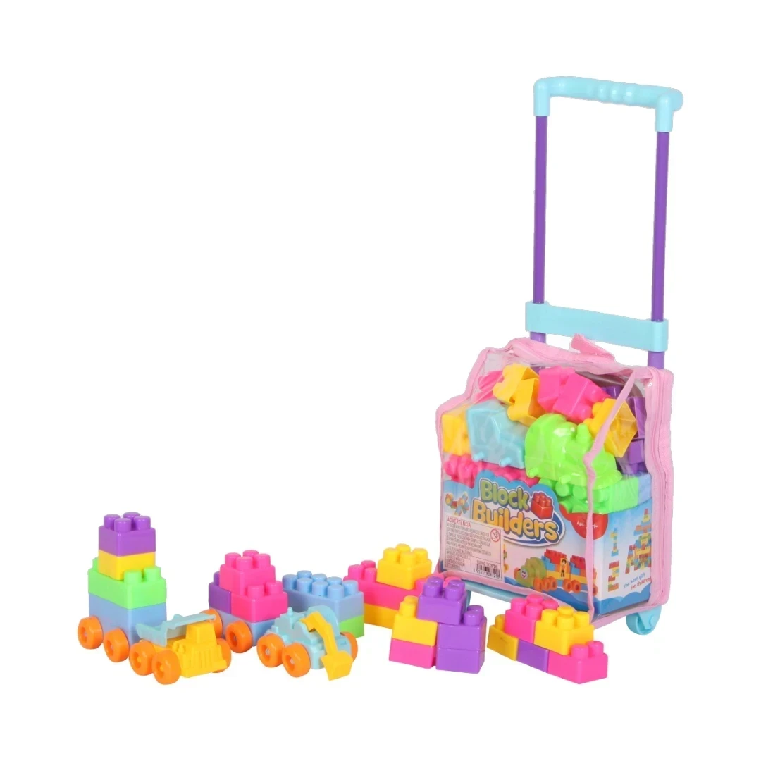 Bloques para Armar Trenes con Mochila