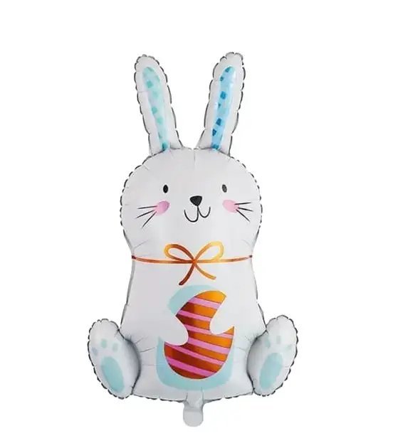 Globo conejo de pascuas 55 cm