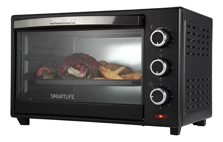 HORNO ELECTRICO SMARTLIFE C/GRILL  30LITROS 3 FUNCIONES