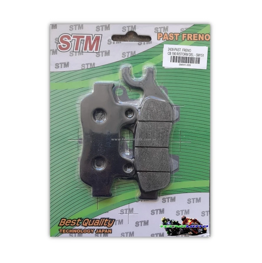 PASTILLA FRENO A151  HONDA 190 CB/STORM DEL. -49409