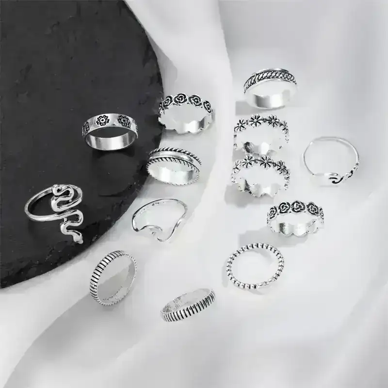 Set x13 Anillos Sesha REF: MA39 2