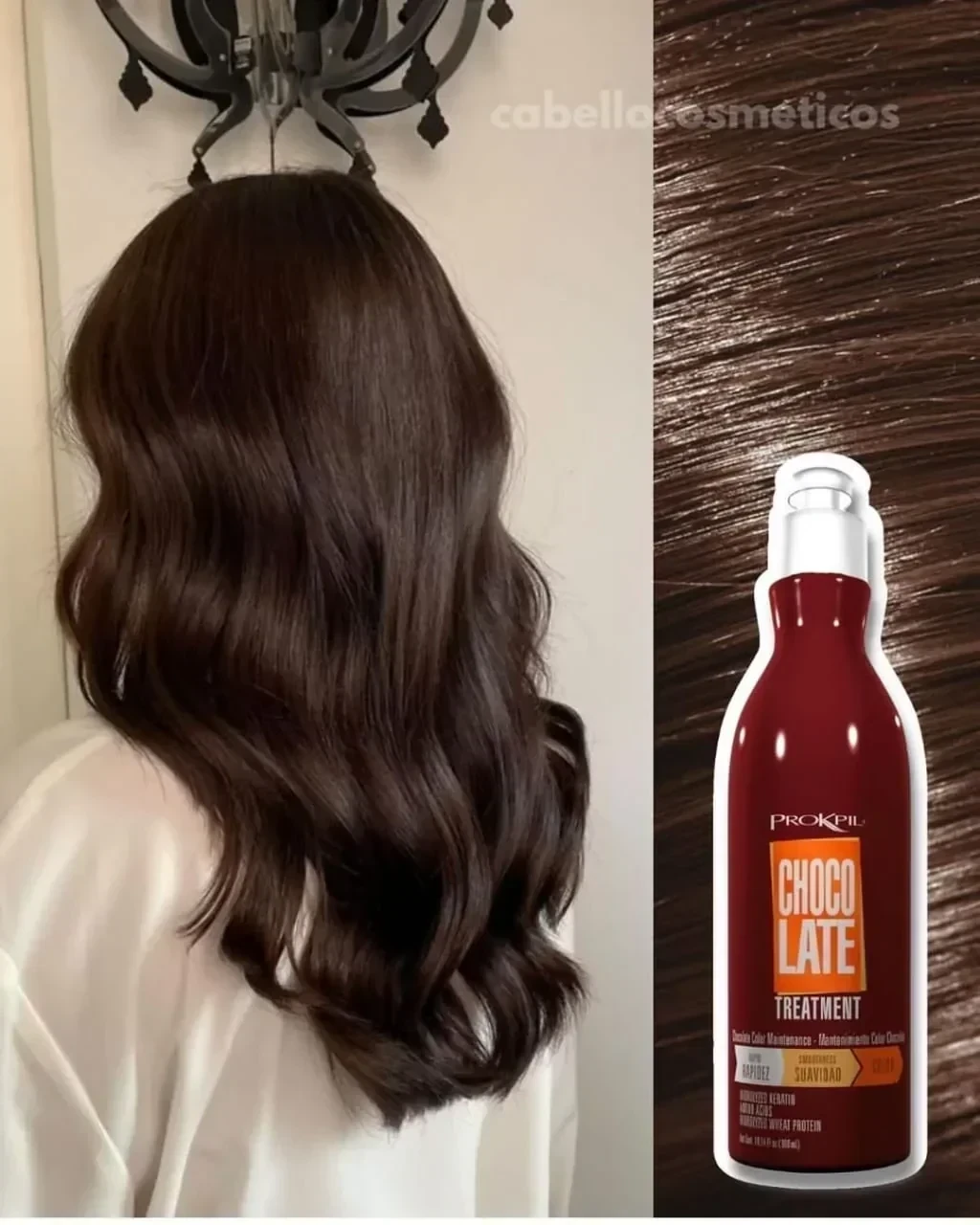 prokpil tratamiento color x300 ml chocolate