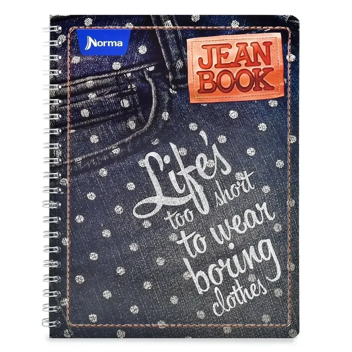 Cuaderno profesional c5 jean book 100 h espiral doble 4