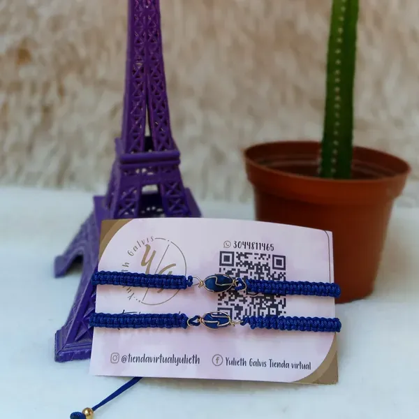 PULSERAS TEJIDAS MACRAMÉ