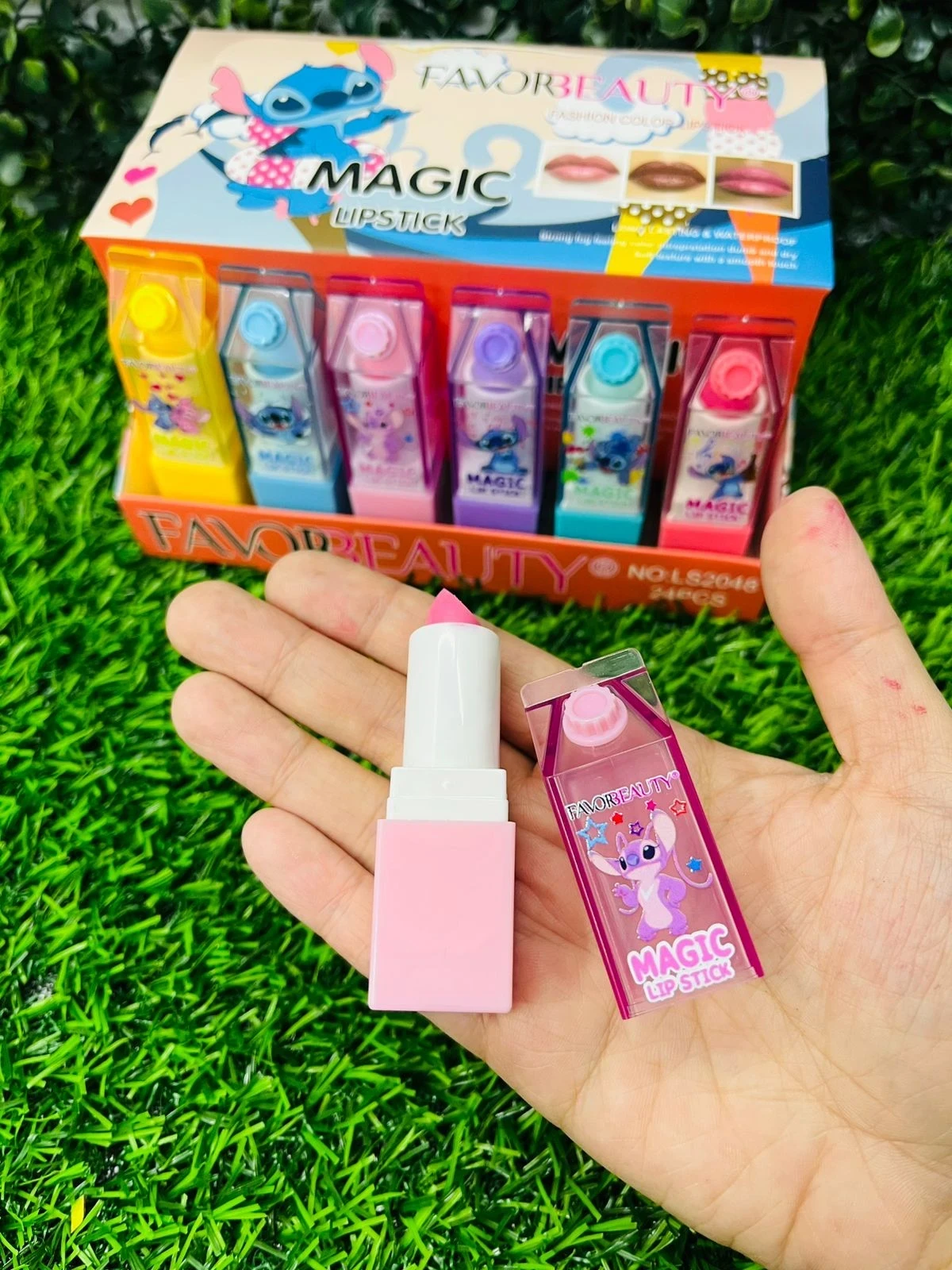 Labial magic stitch