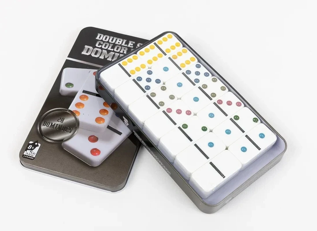 Juego de domino en lata 