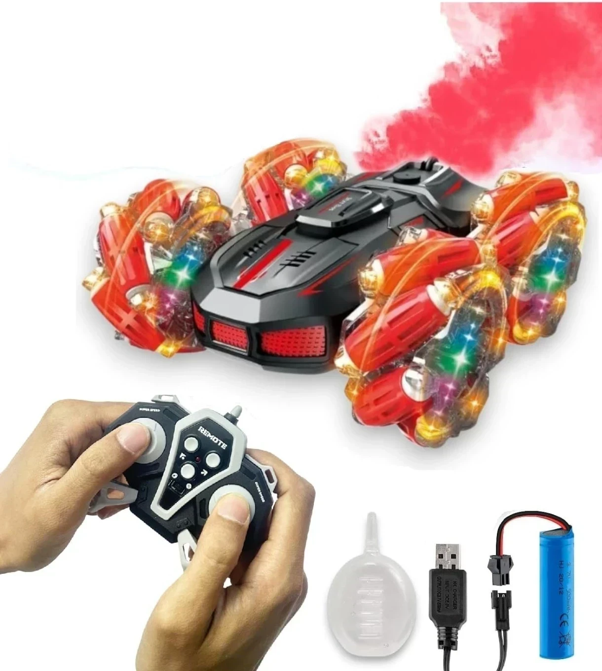 Juguete auto STUNT SPRAY 3688G129A