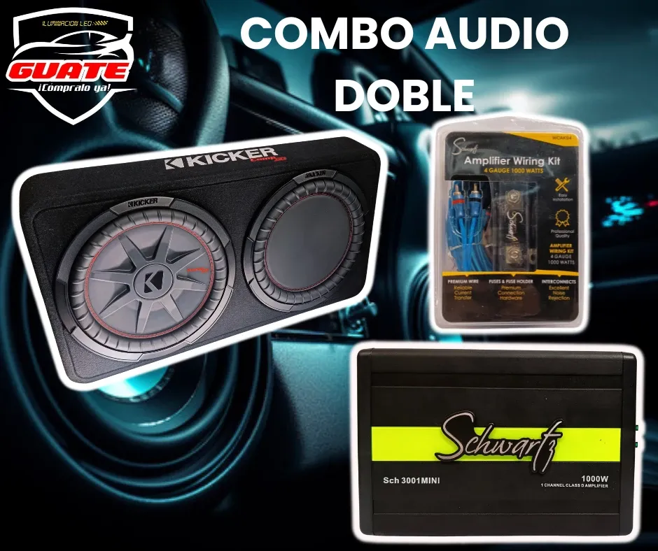COMBO DE AUDIO DOBLE 