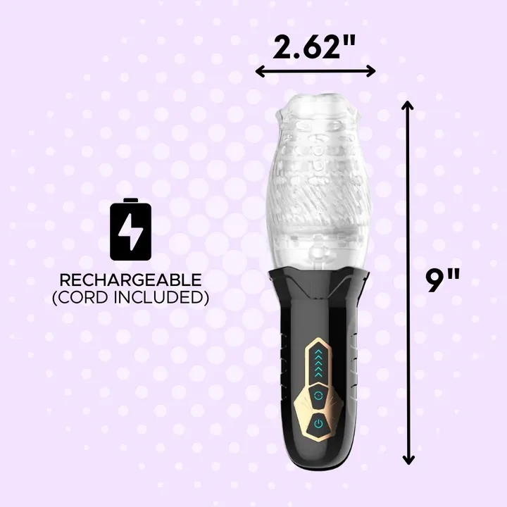 Masturbador Automático Premium de Alta Textura 2
