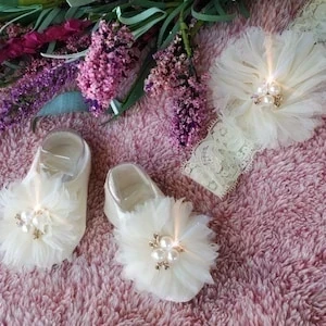 SET ZAPATITOS Y DIADEMA 2