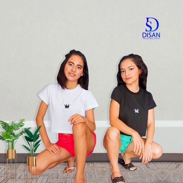 Polo crop Corona 