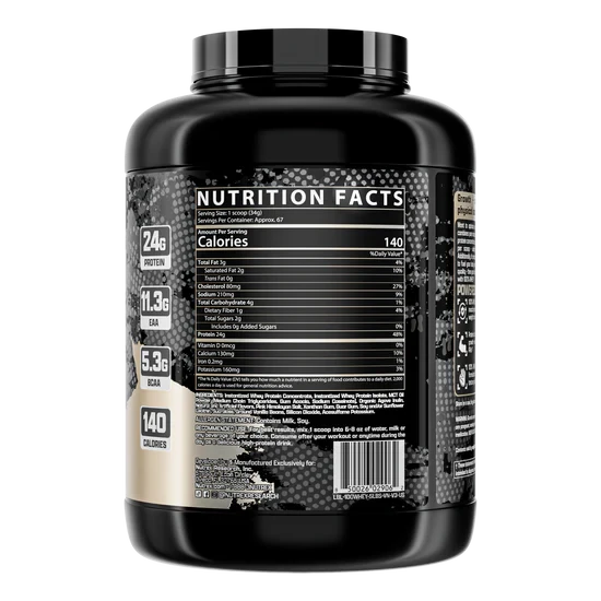 100% WHEY PROTEIN 5LB 3
