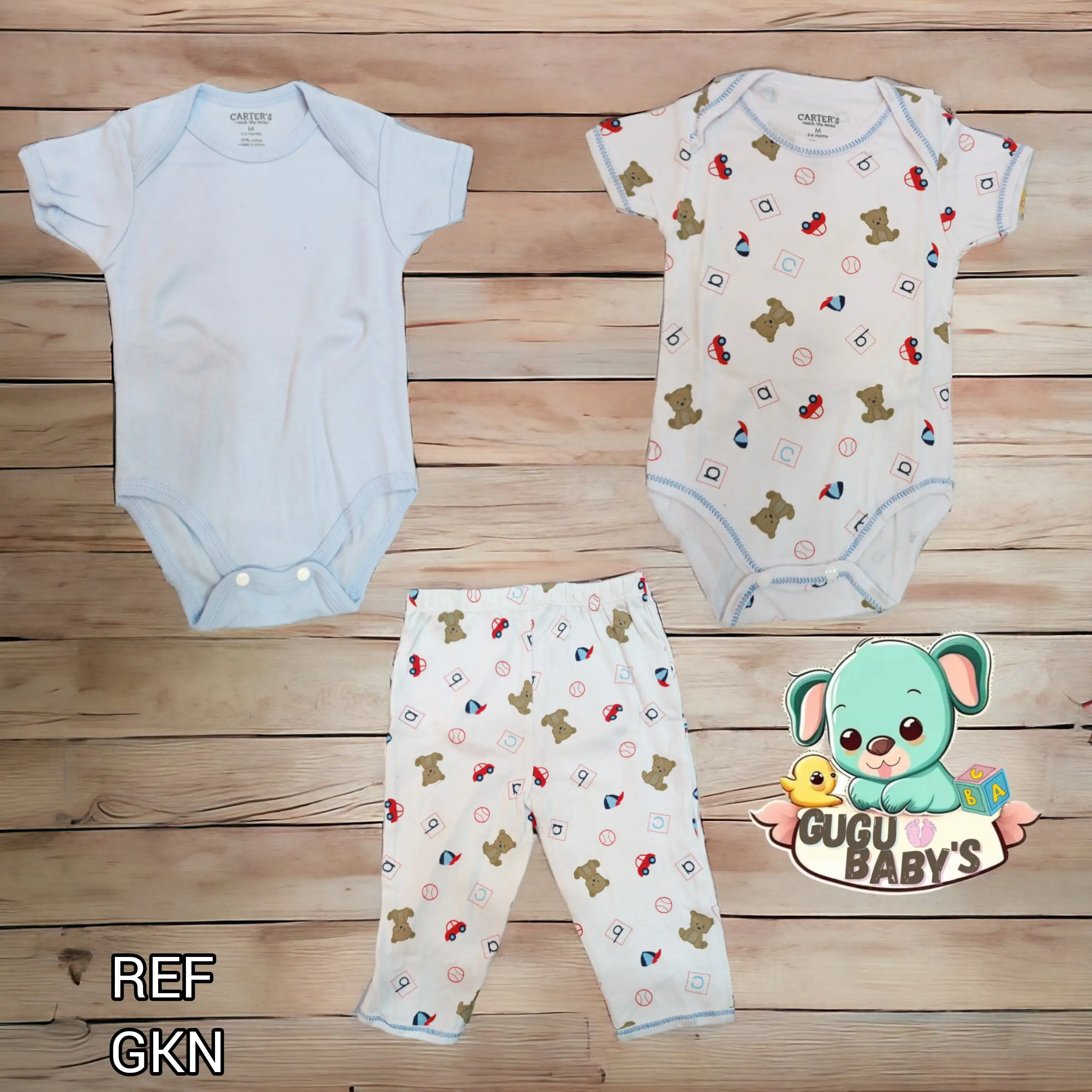 Mamelucos x2 y pantalón 