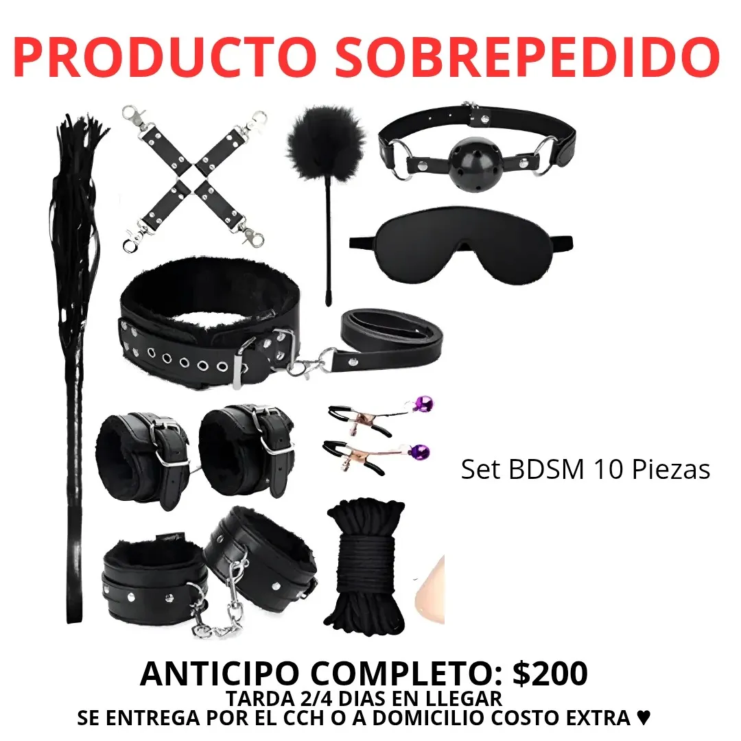 set 10 piezas
