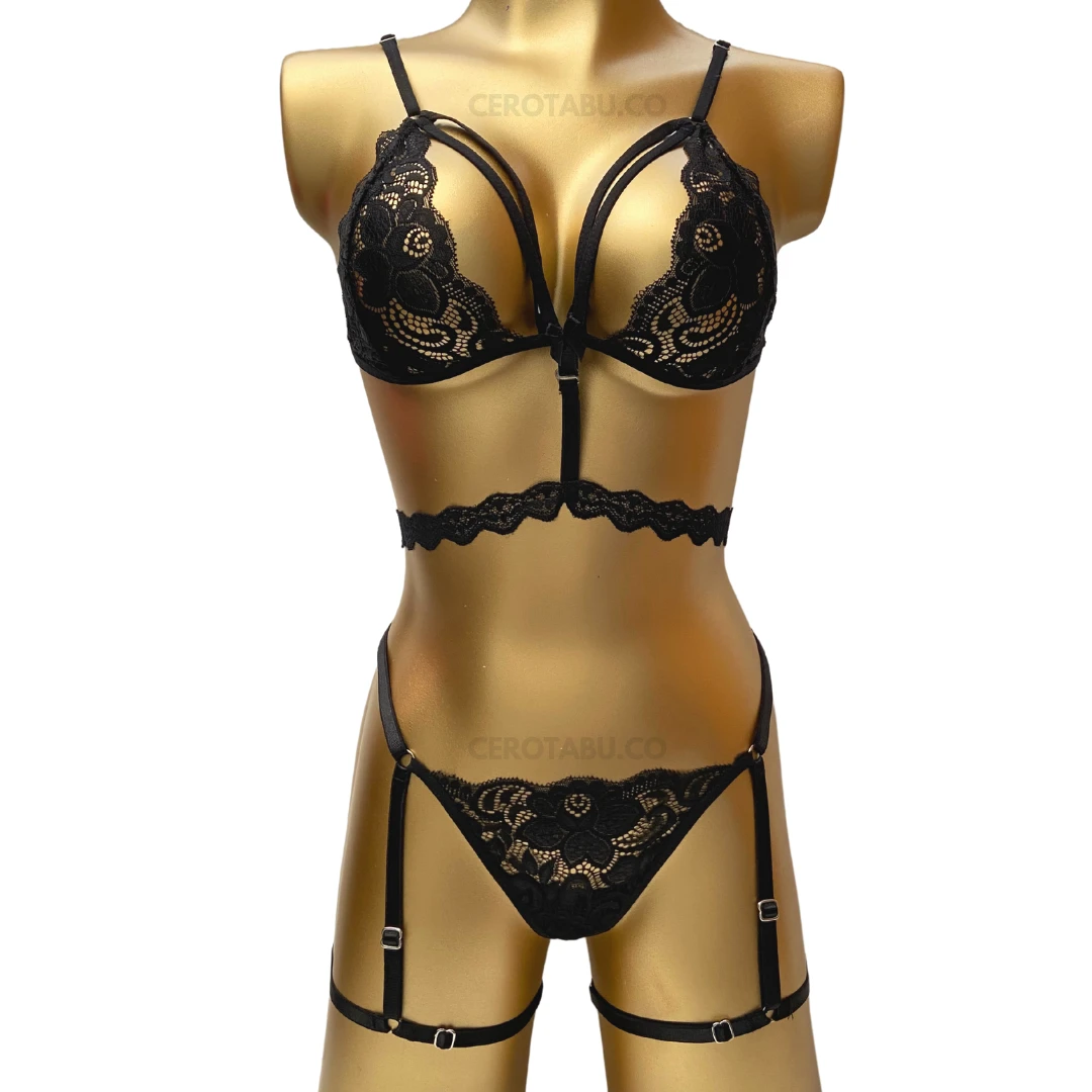 Lencería sexy conjunto interior  2