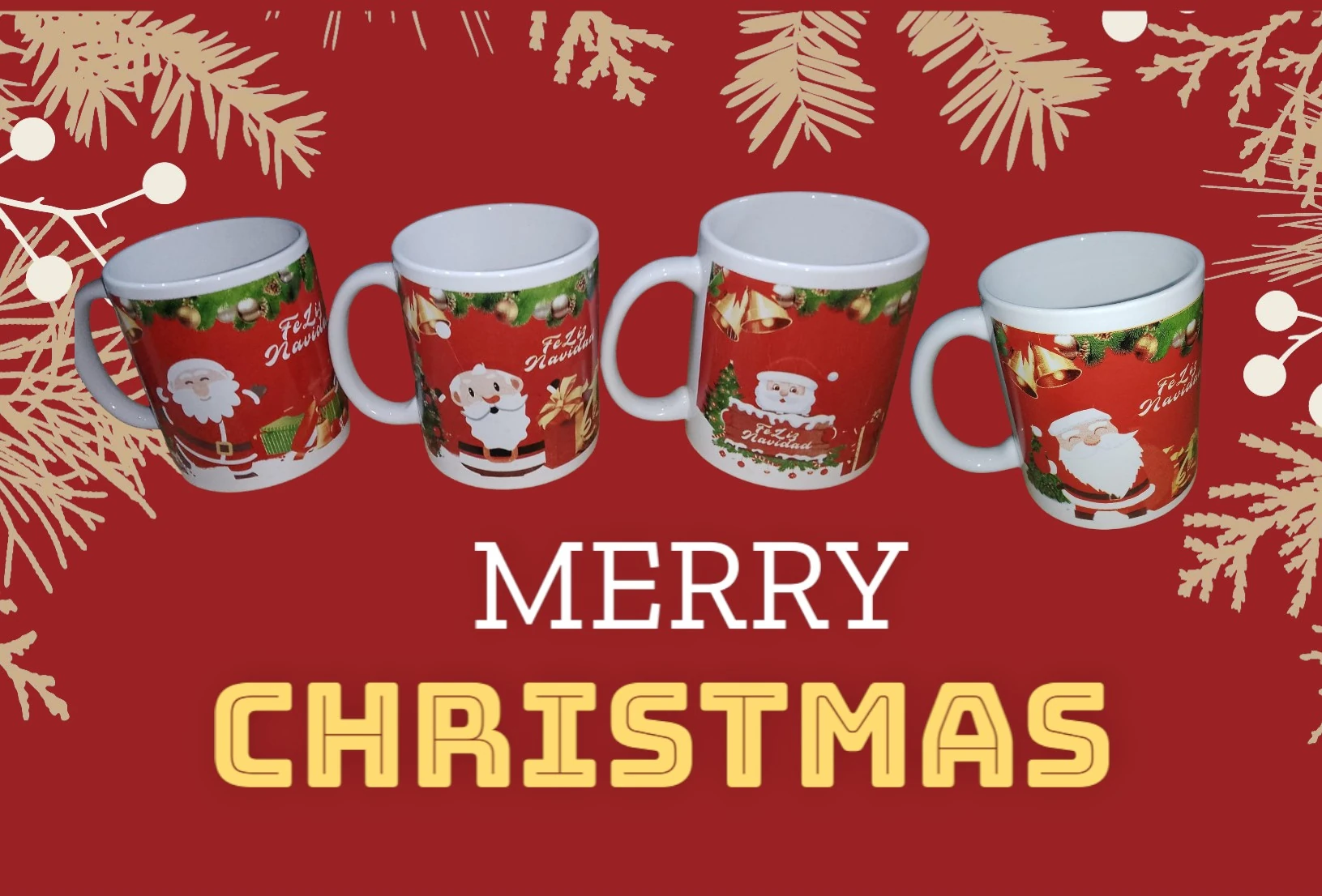 Taza navidad