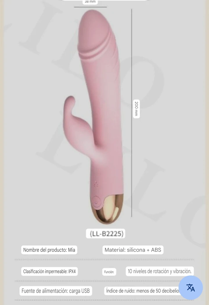 Vibrador rotación 360 3