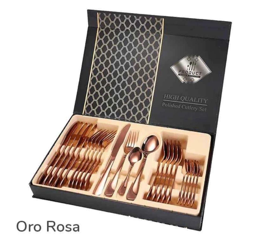 KIT DE CUBIERTOS 24 PZS  2