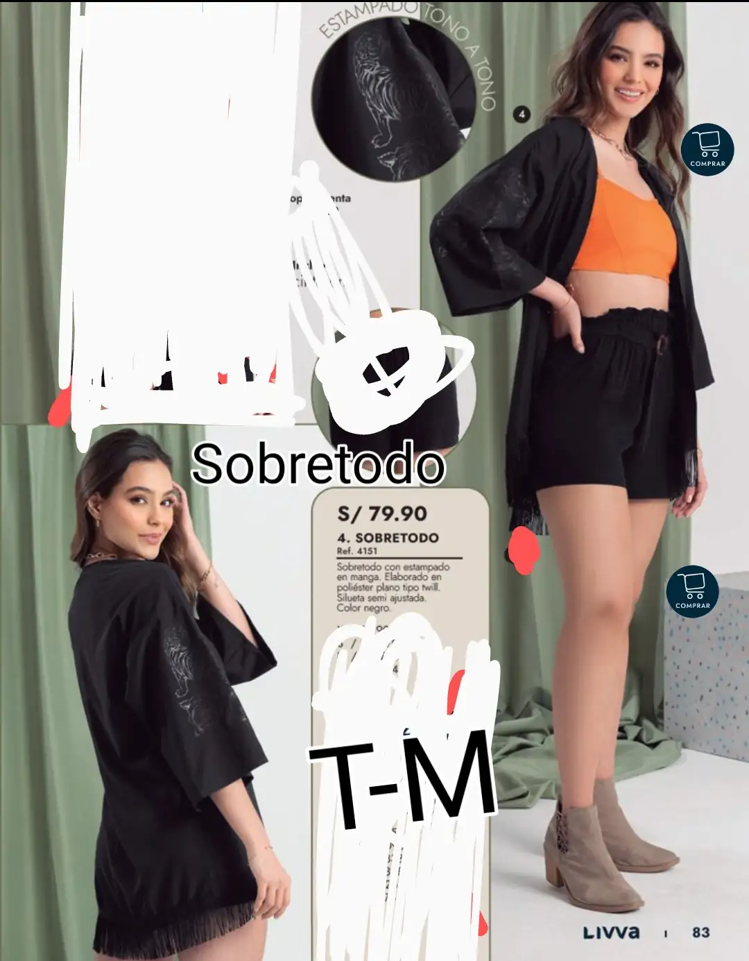 CAPA NEGRA-CON ESTAMPADO