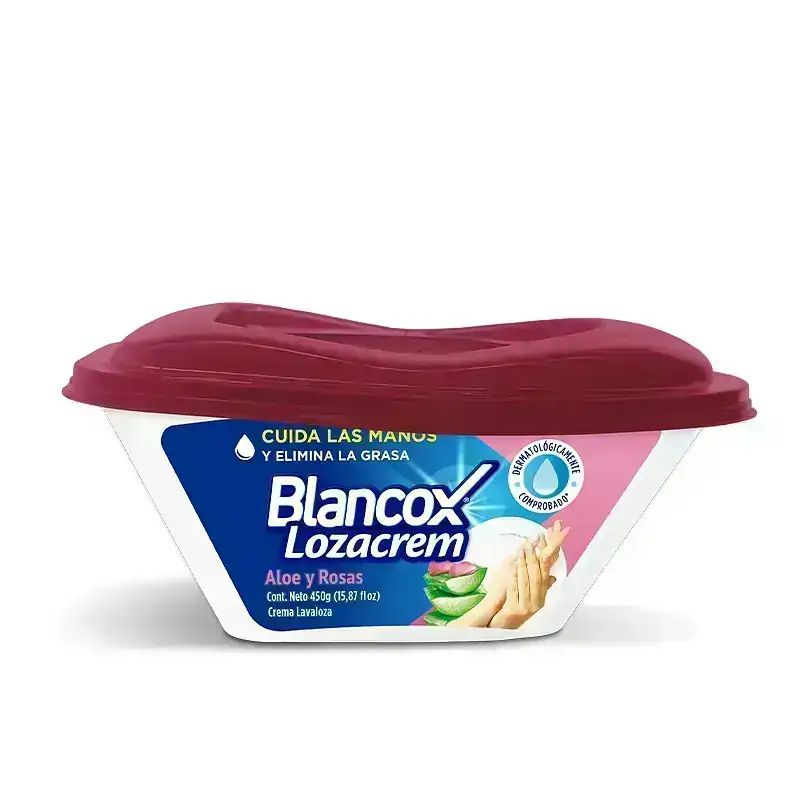 Crema Lavaloza x 450g - Aloe y Rosas