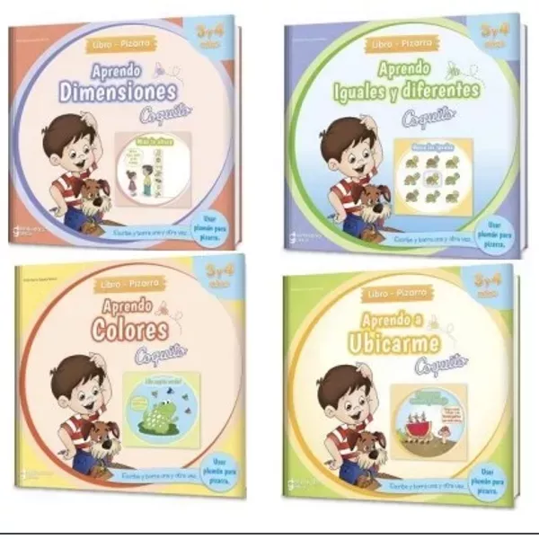 Libro pizarra 3/4 años 