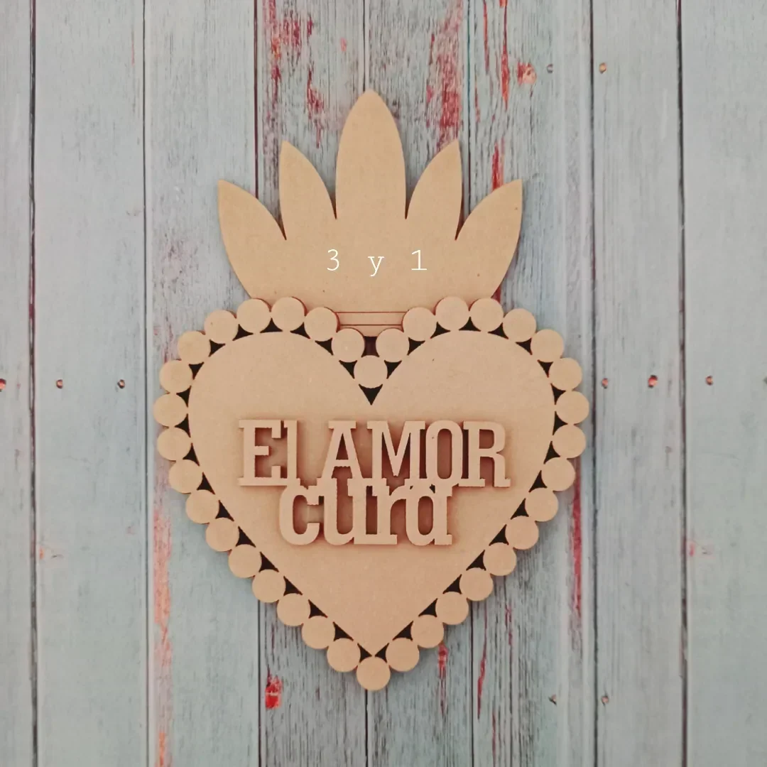 CORAZÓN FLAMA 
