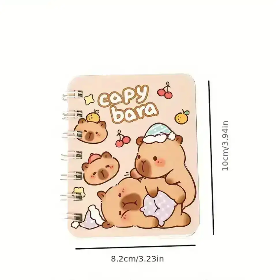Mini libreta de capibara  4