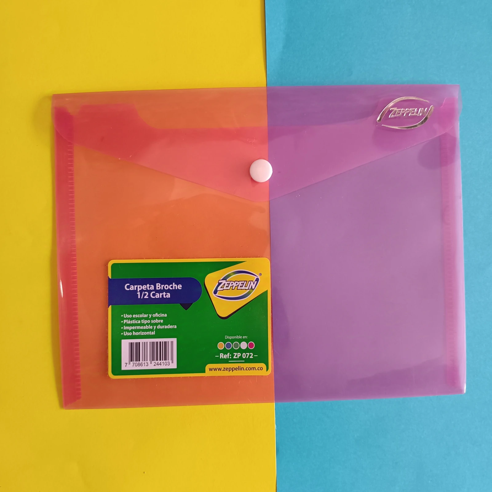 CARPETA BROCHE 1/2 CARTA 4