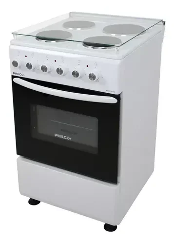 Cocina Philco Eléctrica Phce051b Blanca 50 Cm 5975w