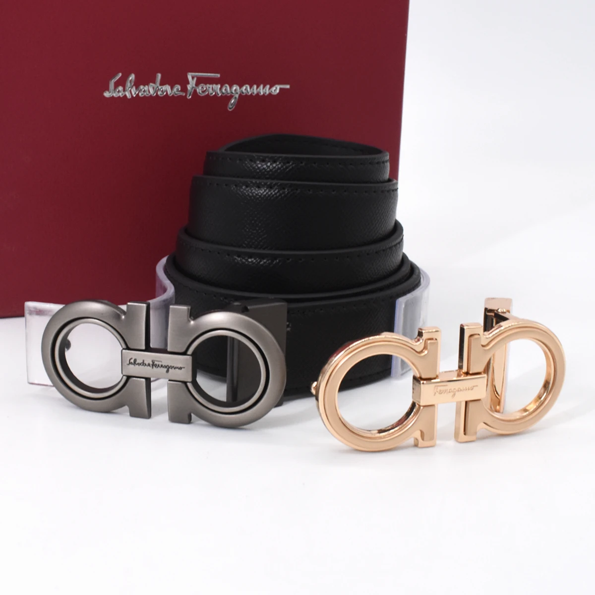 CINTO FERRAGAMO DOBLE  10