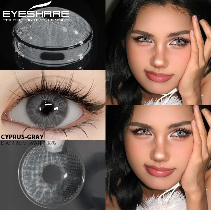 Lentes de contacto - SERIE: CYPRUS - SIN BORDES - 14.2mm 2