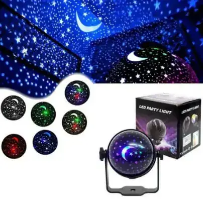 Mini Proyector De Figuras De Estrellas  3